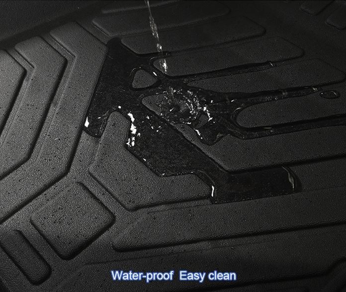 Colorful Abrasion Resistant 5D TPE Car Floor Mat for POER 2018 factory