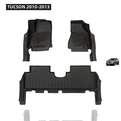 Tapetes de carro de vendas diretas da fábrica Tpe Tpe Tapete de carro para TUCSON 2010-2013