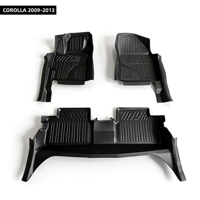 Peru Heavy Duty Truck Floor Mats Fabricação TPE Foot Mats para COROLLA 2009-2013
